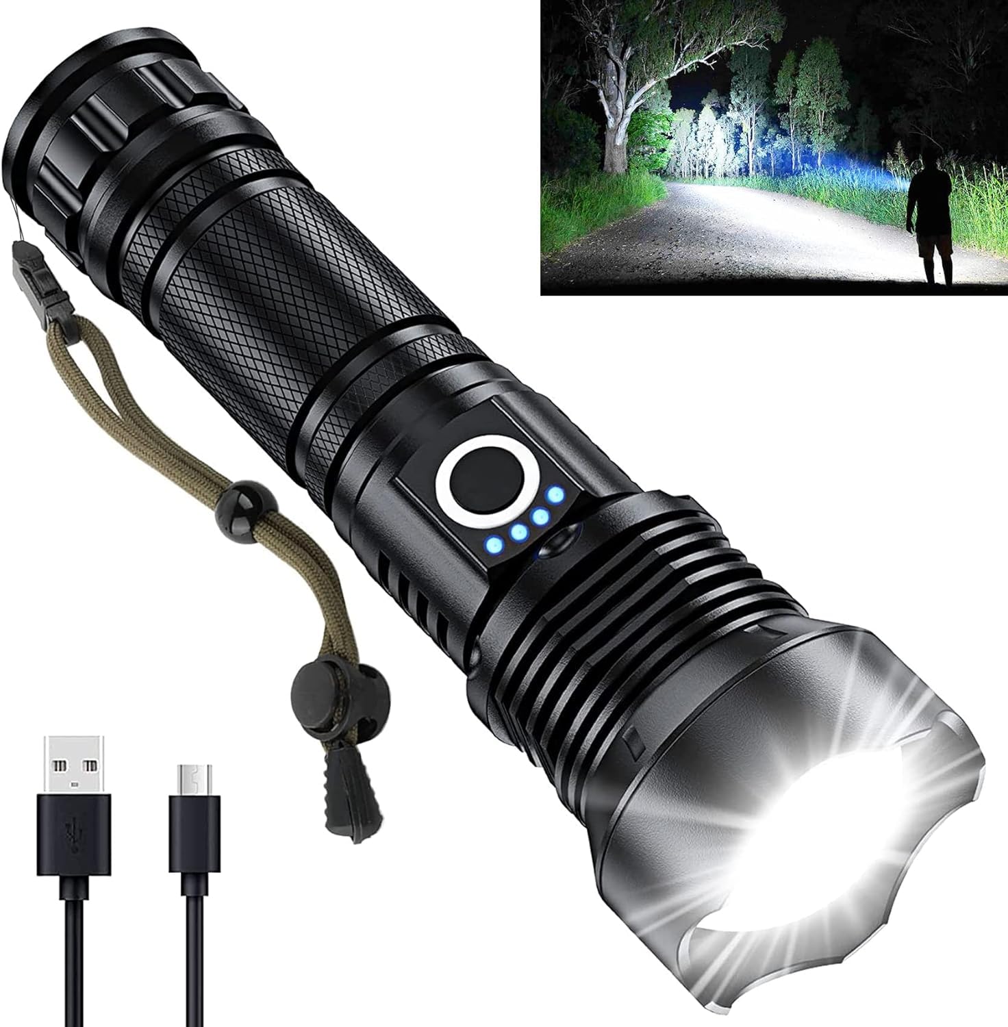 Best Price For Tactical Rechargeable Flashlight Torch