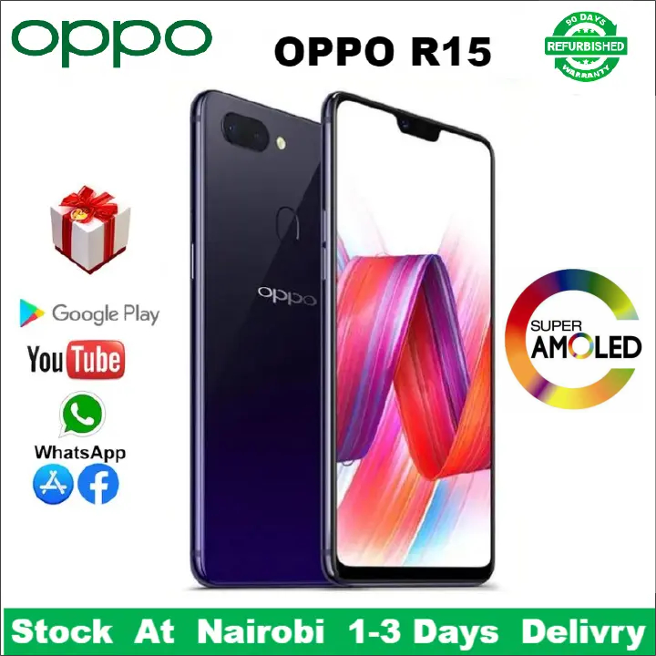 Black Friday Discounts For Refurbished OPPO R15 128GB 6GB 6 28 AMOLED