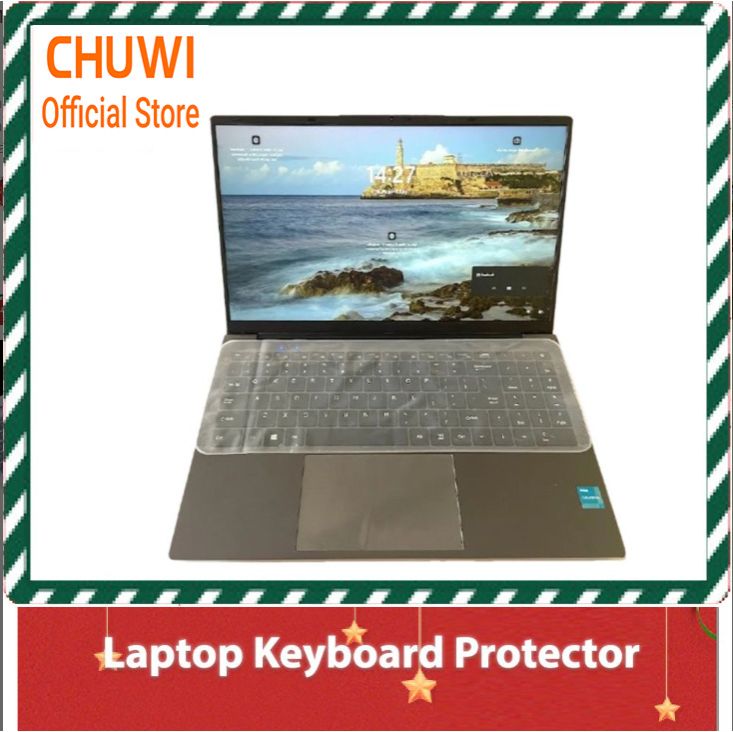 High Quality Laptop Keyboard Protector / Silicone Cover / High Quality ( For any 14-15 inch Laptop )