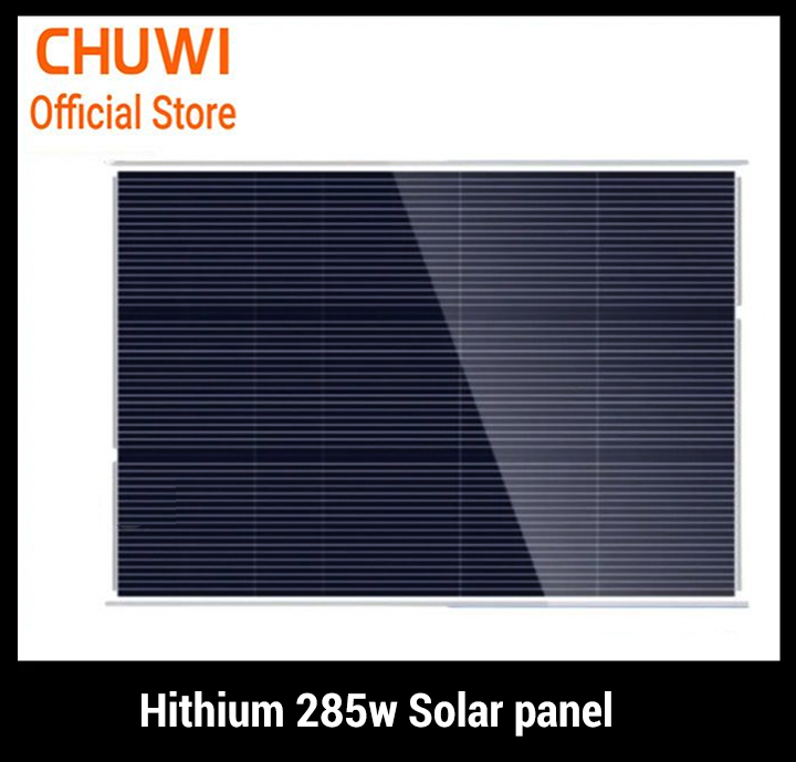 Hithium  285  WATTS 1 pcs SOLAR PANEL ALL WEATHER super durable and reliable for best using off grid no KPLC