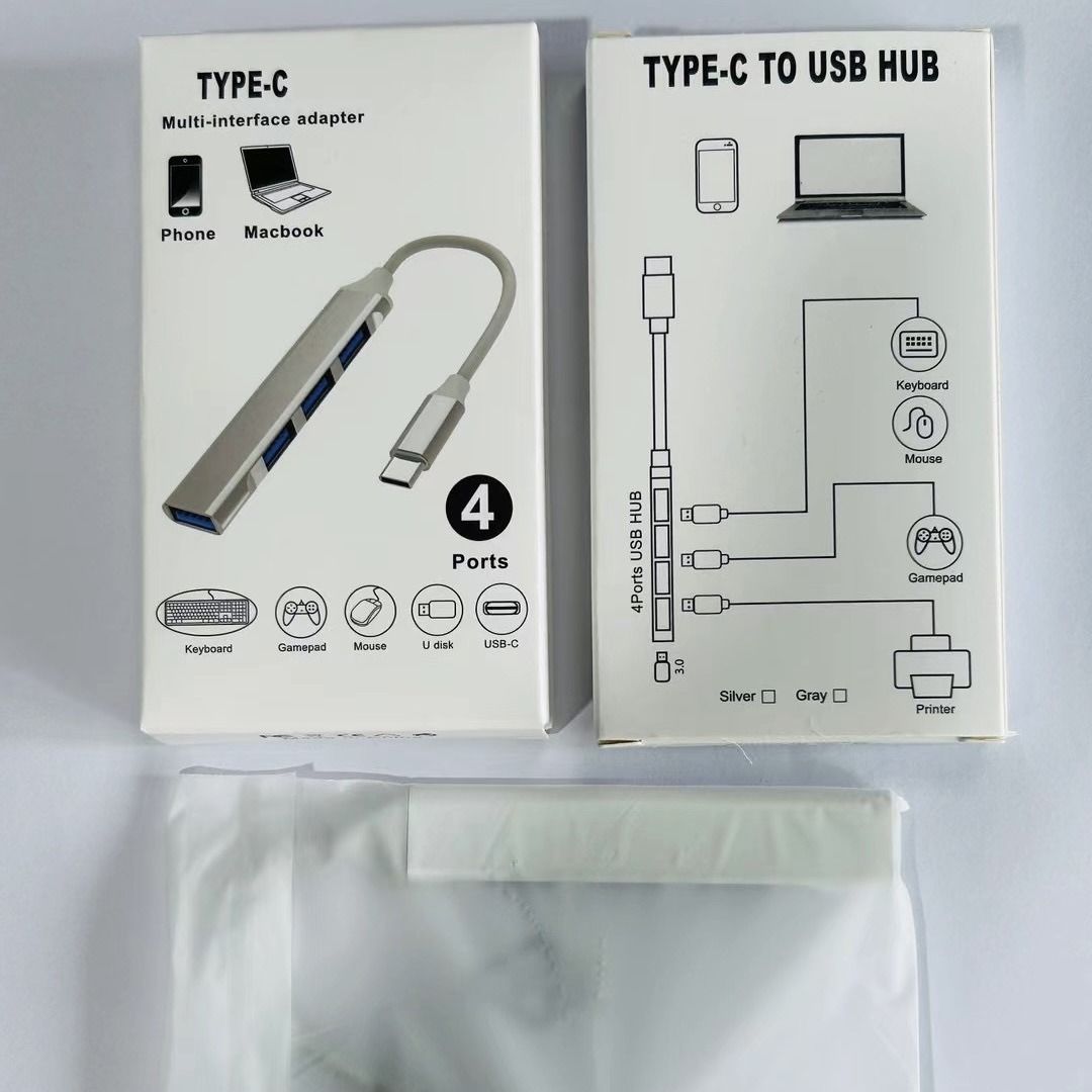 Chuwi USB3.0 extender USB expansion dock Multifunctional expansion hub computer USB disk conversion interface extension notebook splitter one to four