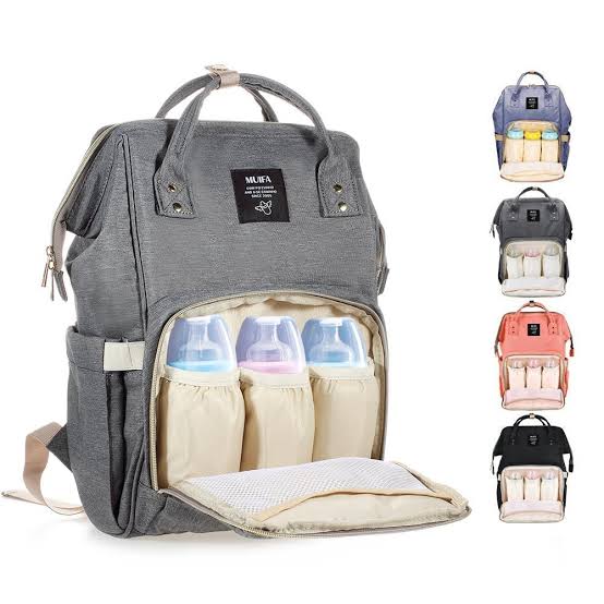 NEW CLASSY Large Capacity Insulated Pockets Adjustable Shoulder Strap Backpack Diaper