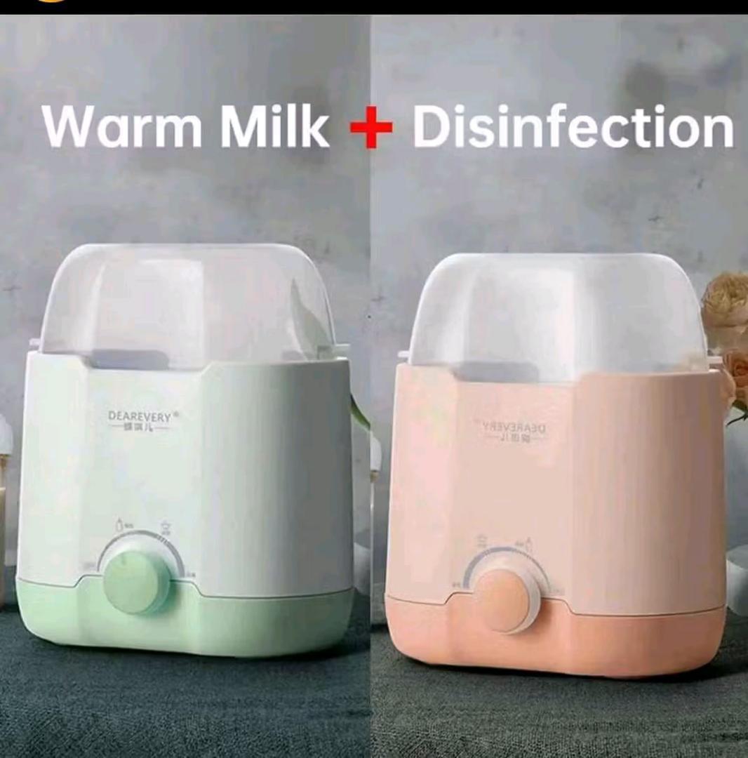 Double electric bottle warmer/steriliser