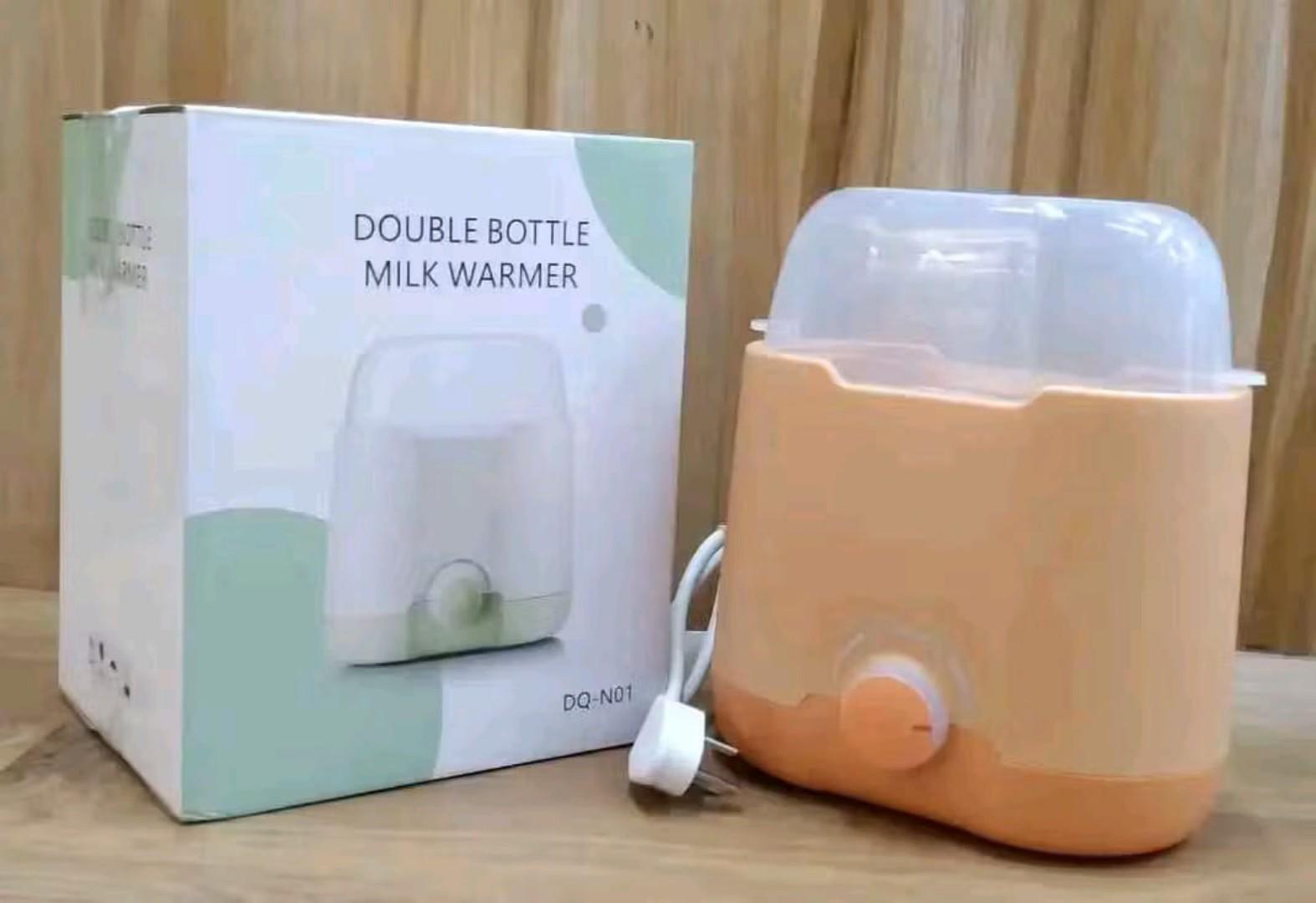 Double electric bottle warmer/steriliser