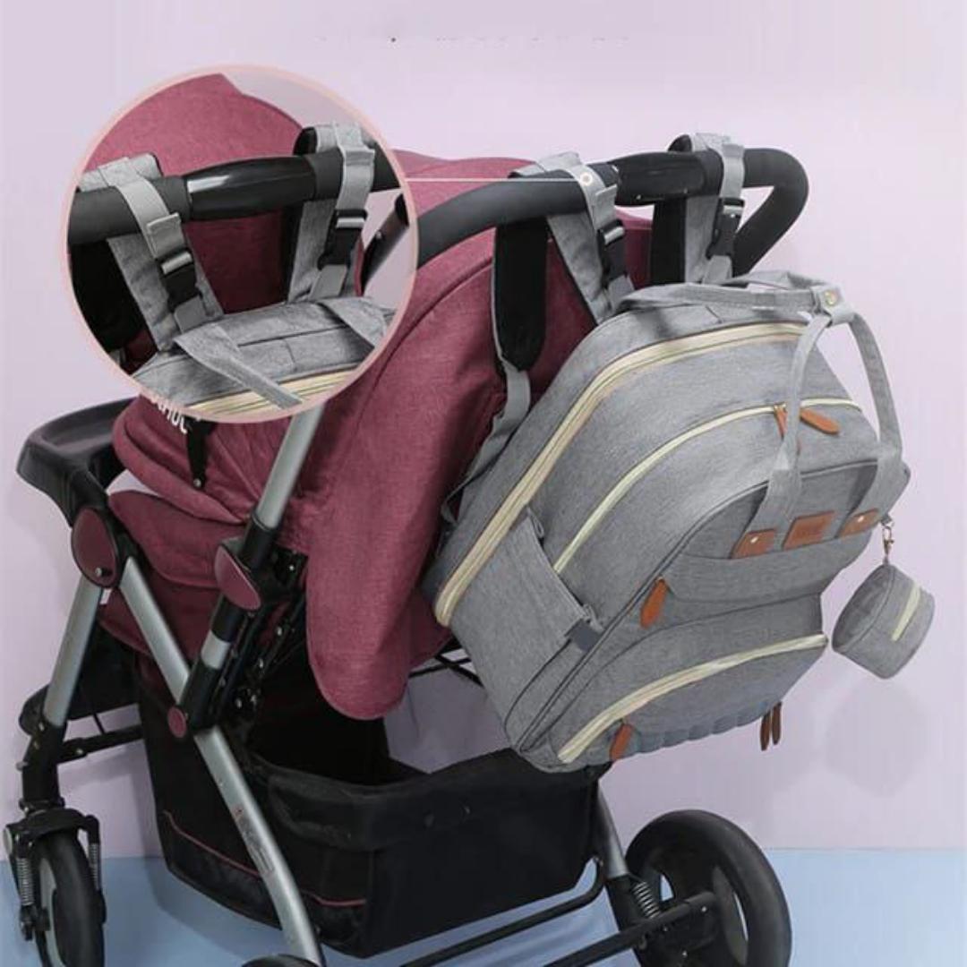 Diaper Bag Backpack, Multifunction Travel Back Pack Maternity Baby Changing Bags, Large Capacity, Waterproof and Stylish,