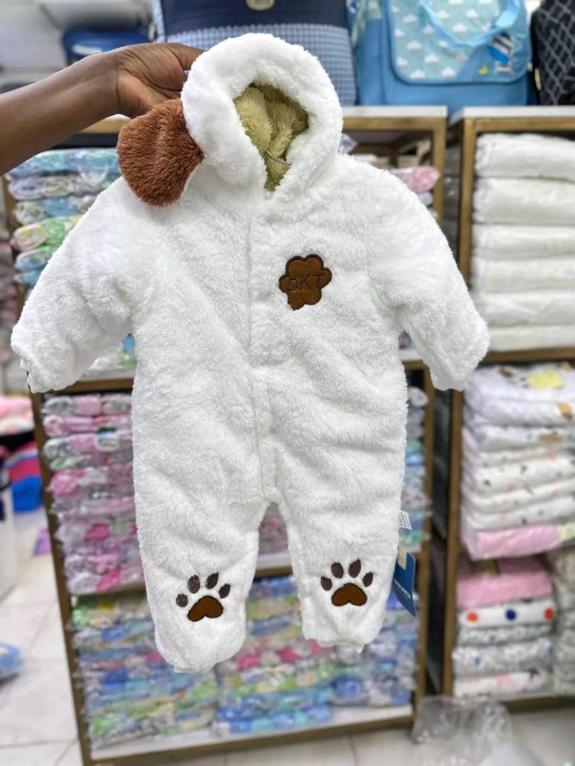 baby heavy romper (open legs) 0-12months