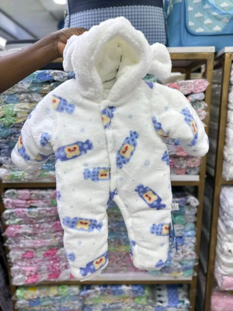 baby heavy romper (open legs) 0-12months