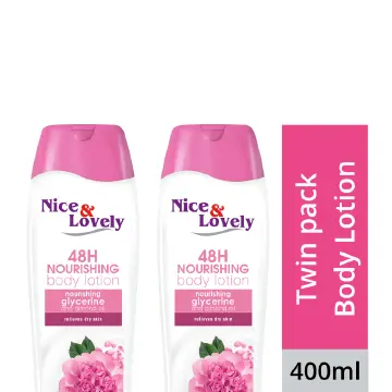 【Pack of 2】Nice & Lovely Glycerine Lotion 400ml Pack of 2