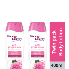 【Pack of 2】Nice & Lovely Glycerine Lotion 400ml