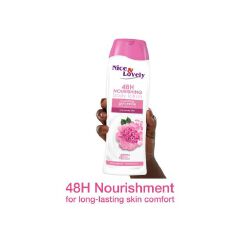 Nice & Lovely Twin Moisturizing Glycerine 600ml Lotion (Pack of 2)