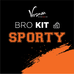 Versman Bro Kit: Sporty 400ml Lotion + Shower Gel + Roll On Deo (Pack of 3)