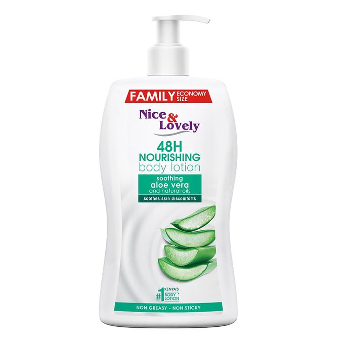 Nice & Lovely Nice & Lovely Aloevera Herbal Lotion 850ml