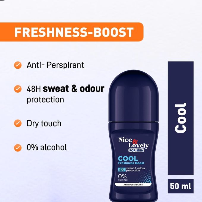 Nice & Lovely Men Cool Roll On 50Ml