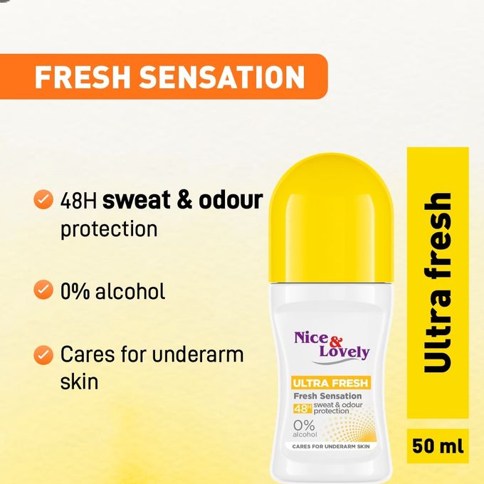 Nice & Lovely Ultra Fresh Roll On 50Ml
