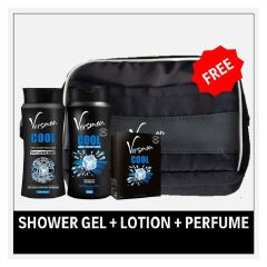 VERSMAN Swagger Sack: Cool 400ml Lotion + Shower Gel + Perfume (Pack of 3)