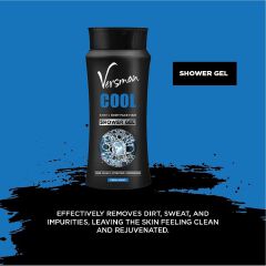 VERSMAN Swagger Sack: Cool 400ml Lotion + Shower Gel + Perfume (Pack of 3)