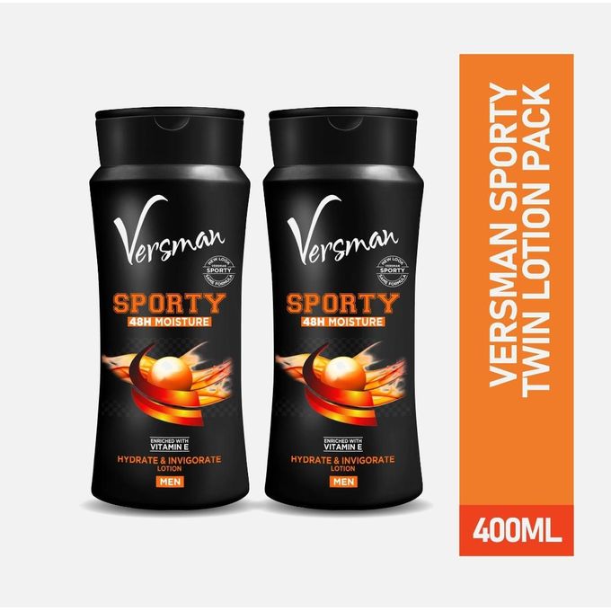 (Pack of 2) Versman Sporty Lotion - 400ml