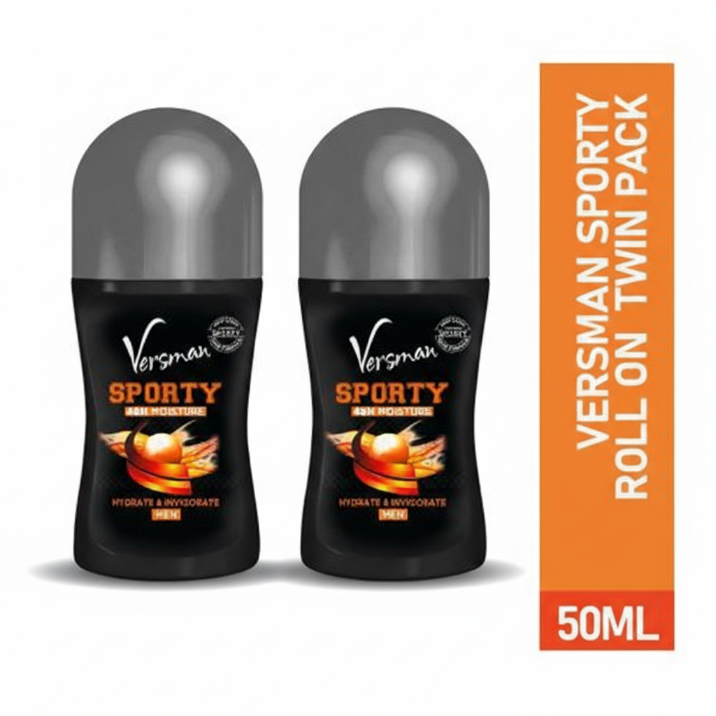 Versman Twin Pack Sporty Roll On (Pack of 2)