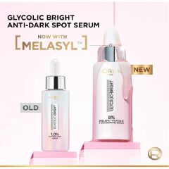 L'Oreal Paris Glycolic Bright -Serum + Day Cream Routine Kit