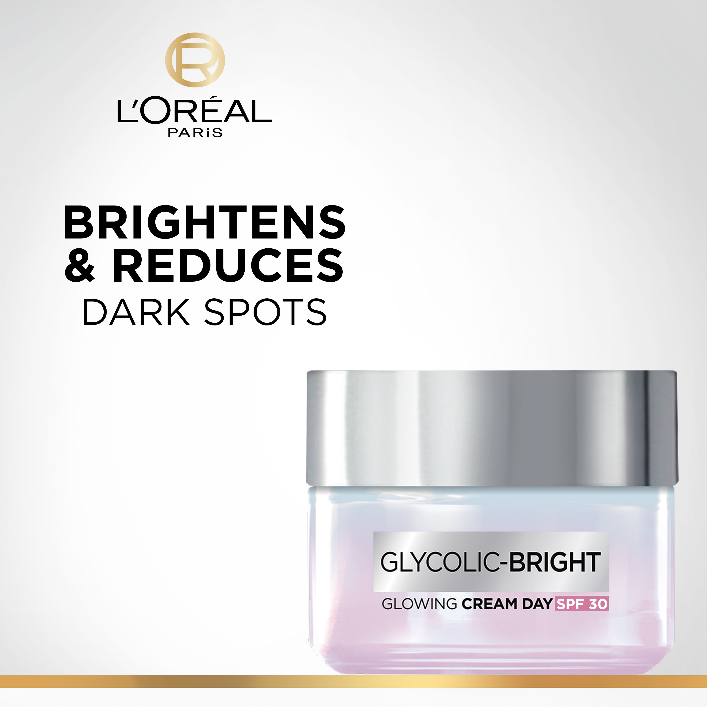 L'Oreal Glycolic Bright -Serum + Day Cream Routine Kit