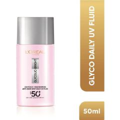L'Oreal Paris Glycolic Bright Anti-Dark Spot Daily UV Fluid SPF 50+ 50ml