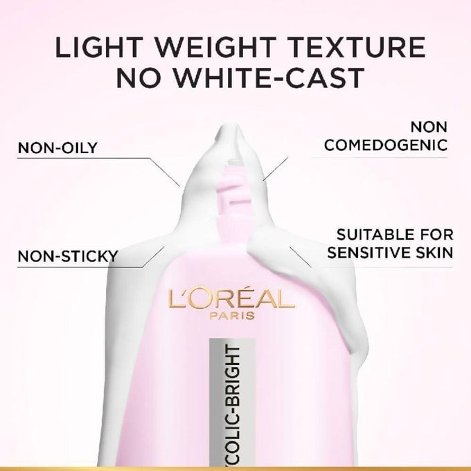 L'Oréal Glycolic Bright Anti-Dark Spot Daily UV Fluid SPF 50+ 50ml