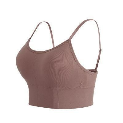 Cross border seamless camisole wrapped chest and back beautiful girls' bra with adjustable sports gathering and no steel ring strapless bra Style_1 one size fits all
