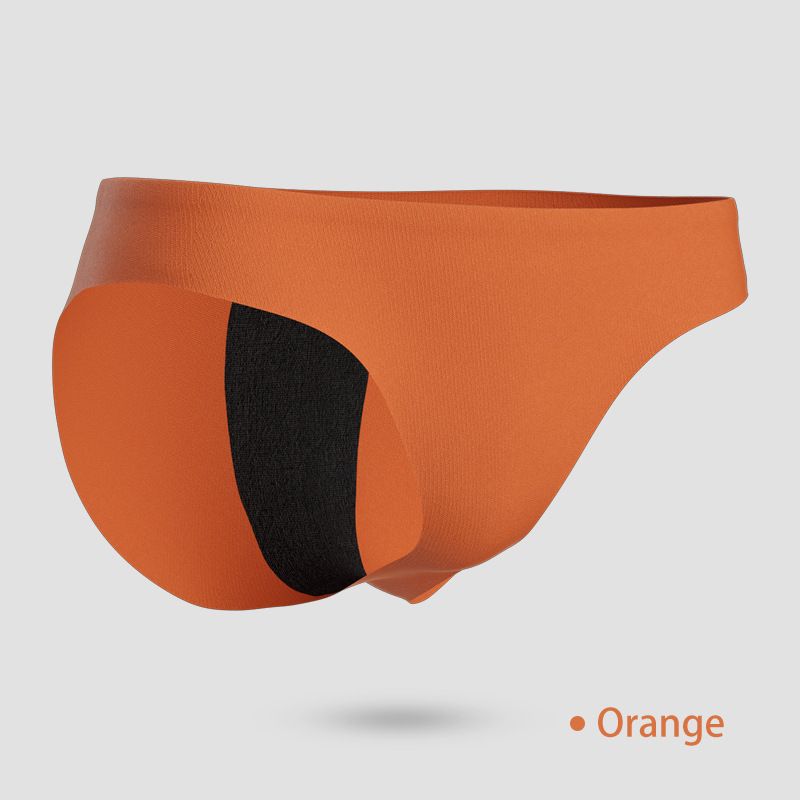 Cross border plus size women's underwear, physiological underwear, adhesive underwear, women's menstrual flow, postpartum recovery, triangular underwear, women black 2XL