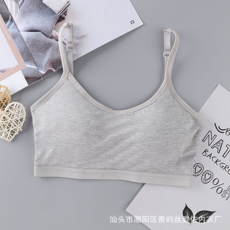 3*PC One piece fixed cup, beautiful back, suspender, chest wrapping, strapless, gathering, no steel ring, cotton, sleep sports bra, lingerie for women black XL (120-145 pounds)