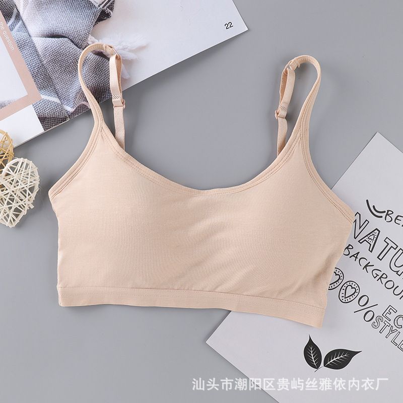 3*PC One piece fixed cup, beautiful back, suspender, chest wrapping, strapless, gathering, no steel ring, cotton, sleep sports bra, lingerie for women black XL (120-145 pounds)
