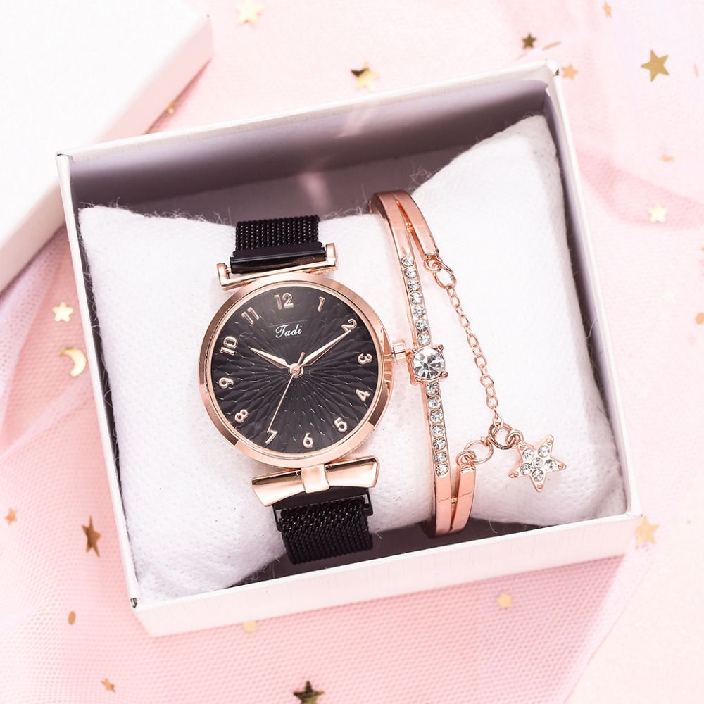 Luxury Women Quartz Watches For Ladies Lady Watch Wristwatches Female Watches Wrist Watch Fashion Iced Watches Valentine's Day Gift Black one size