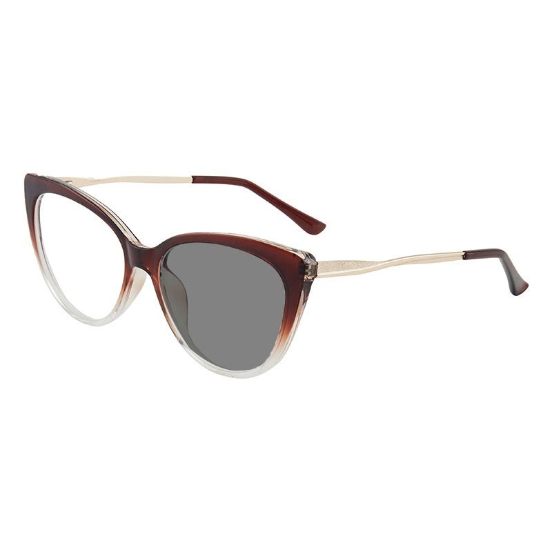 Photochromic Sunglasses Polarized Driving Chameleon Glasses Men's Fashion Change Color Sun Glasses for Women red one size