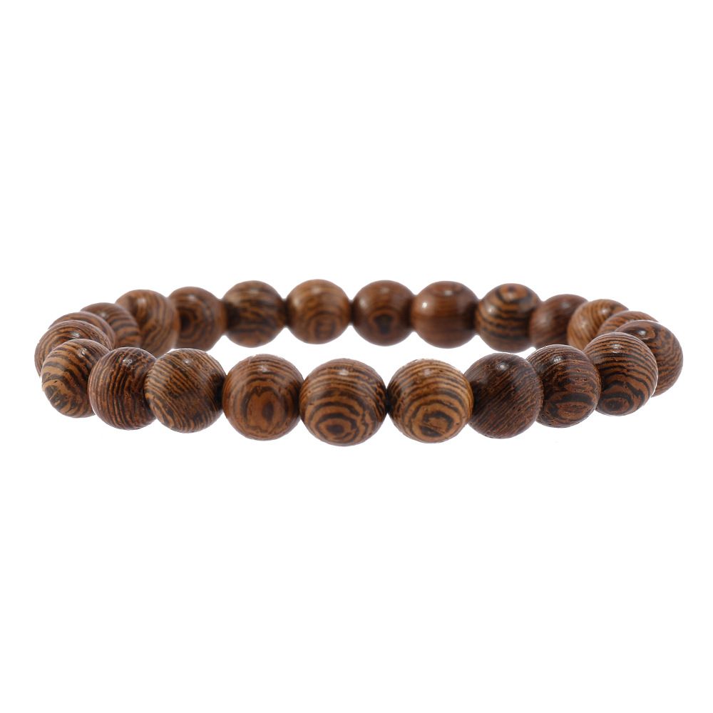 Cross border fashion selling butterfly, plum blossom, pine stone, chicken wings, wooden hand woven personalized bracelet six piece set in Africa multicolored-2 sets Regular Number