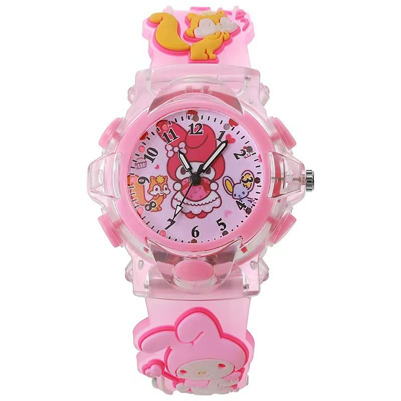 2*PC Tiktok online celebrity live broadcast luminous watch women's belt casual fashion watch watch manufacturer wholesale women's watch 789 Style_1 AS PICTURE