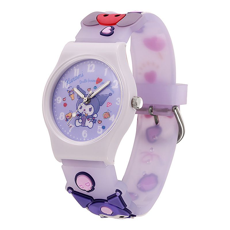 Cartoon Children's Watch Dropping Gel Sanrio Watch Primary School Quartz Watch Wholesale Cross border E-commerce Watch Decoration Style_1 AS PICTURE