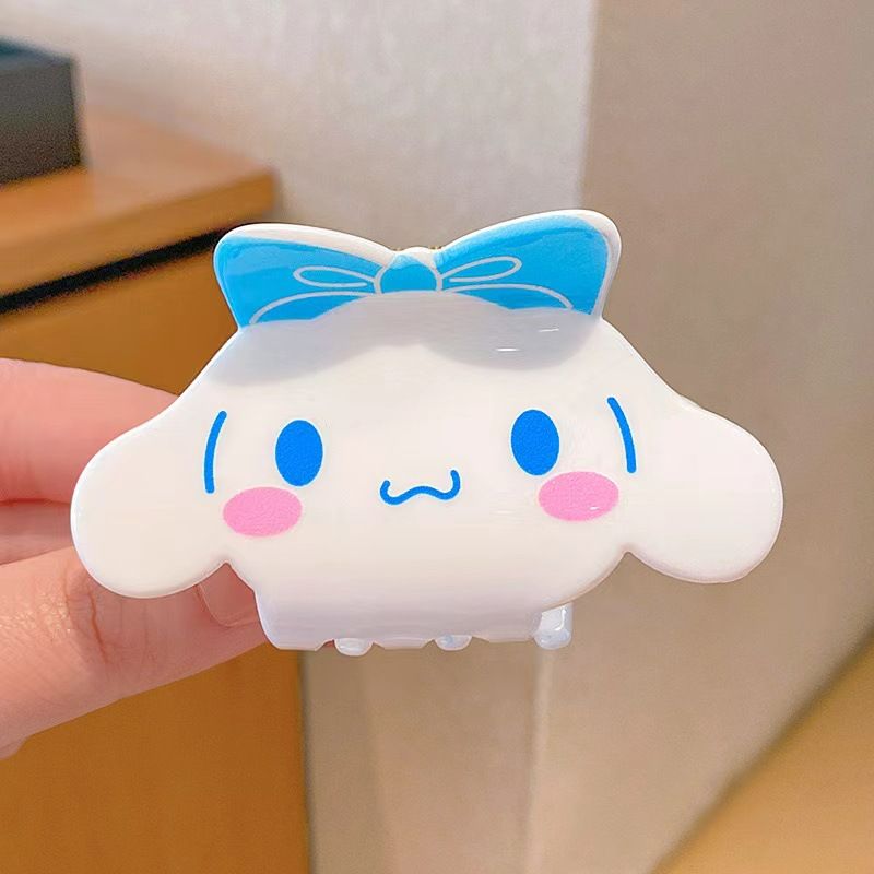 New Sanrio Catnip Kuromi Katie Cat Yugui Dog Cartoon Cute Little Shark Catnip Hair Pulling Back of Head Claw Kuromi Purple AS PICTURE