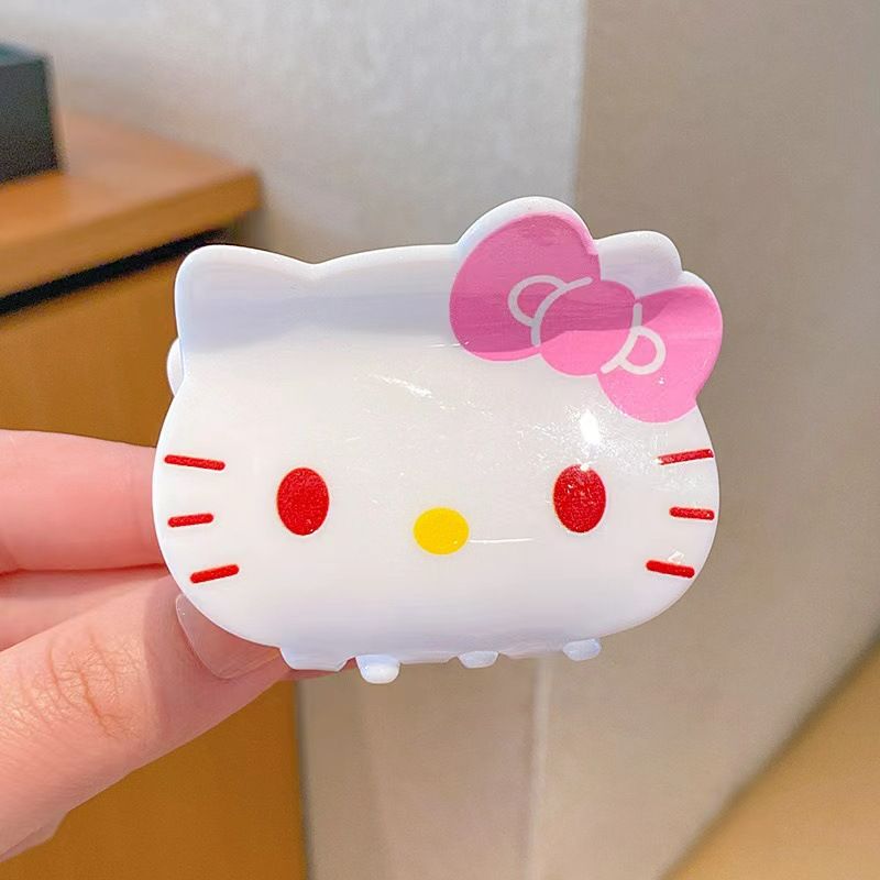 New Sanrio Catnip Kuromi Katie Cat Yugui Dog Cartoon Cute Little Shark Catnip Hair Pulling Back of Head Claw Kuromi Purple AS PICTURE