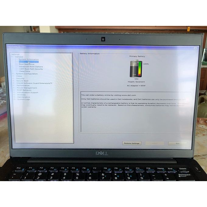 DELL Latitude 7390 Core I7-8650U 8GB/256GB SSD - Intel Black