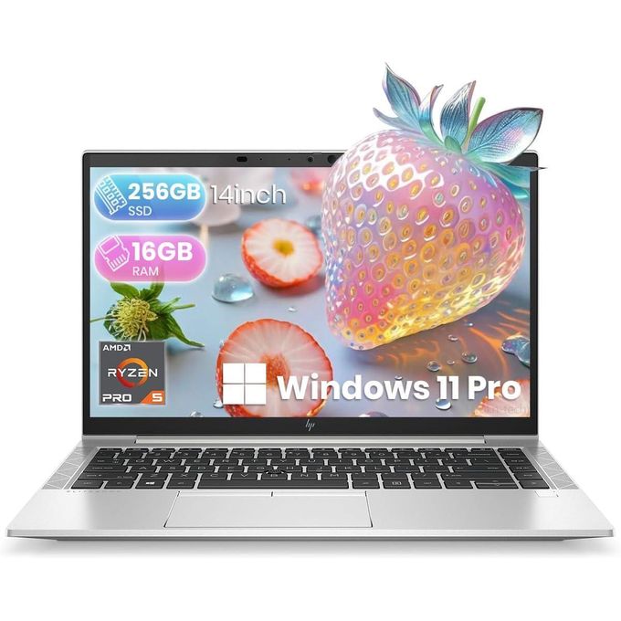 HP EliteBook 845 G7 AMD Ryzen 5 PRO 16GB RAM 256GB SSD 14 FHD Display - Condition: Refurbished