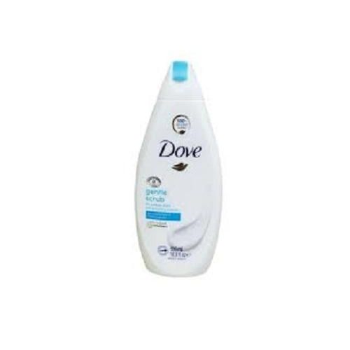 Dove Pampering Body Wash/Shower Gel + Gentle Scrub + Exfoliating Gloves