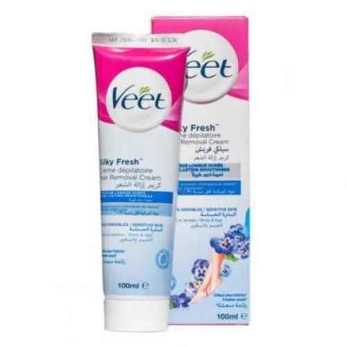 Veet Silky & Fresh Hair Removal Cream For Sensitive Skin- 100g.