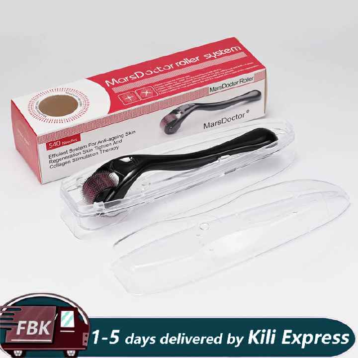 Derma Roller Micro Needles Facial Titanium Skin Care Tools Massage Hair Loss Beauty Blackhead Remove