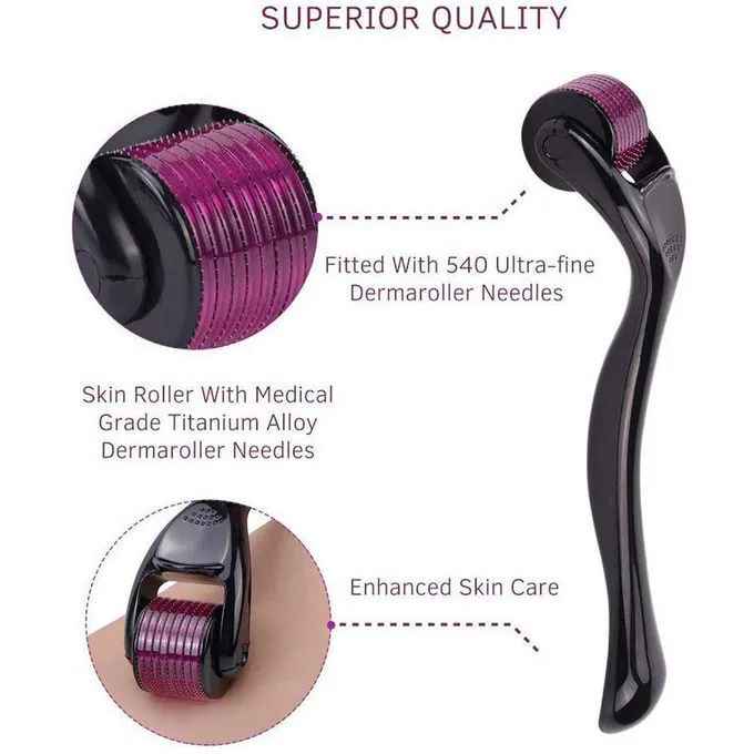 Beard Growth Oil Aichun Beard and Moustache Growth Essential oil + Free Derma Roller (0.5mm), anti aging, Anti Wrinkles, Beard Growth Activator