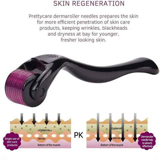 Beard Growth Oil Aichun Beard and Moustache Growth Essential oil + Free Derma Roller (0.5mm), anti aging, Anti Wrinkles, Beard Growth Activator