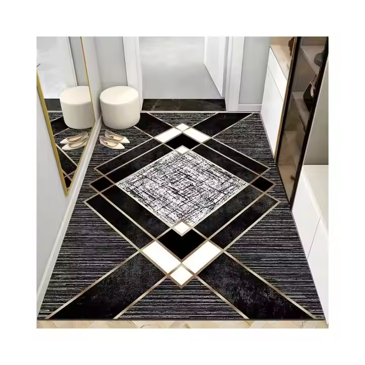 7 by 10 ft 3D Carpets Anti Slip Polyester Washable Carpets And Rugs Living Room Home Hotel Carpet