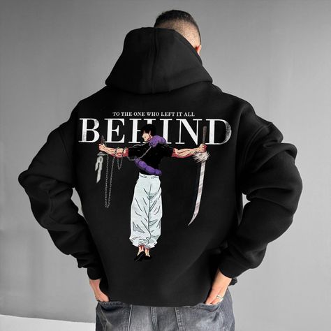 Hooded Sweater Casual Jacket Gradient Long Sleeve Coat For Men Hoodie Sweatshirt