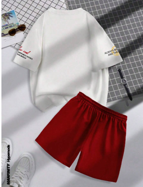 Clothing Boys Sports Suit Boys Football Jersey Tracksuit Child Soccer Sports 2Pcs Suits For Boys