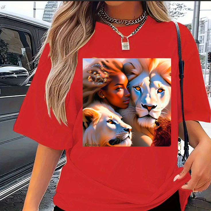 Customized Women T-shirt Women Clothes Tops Lady shirt fashion casual Tshirts women top girl print short sleeve personality t-shirt girls t-shirt women's clothes