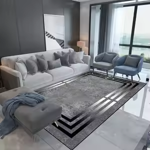 7 by 10 ft 3D Carpets Anti Slip Polyester Washable Carpets And Rugs Living Room Home Hotel Carpet