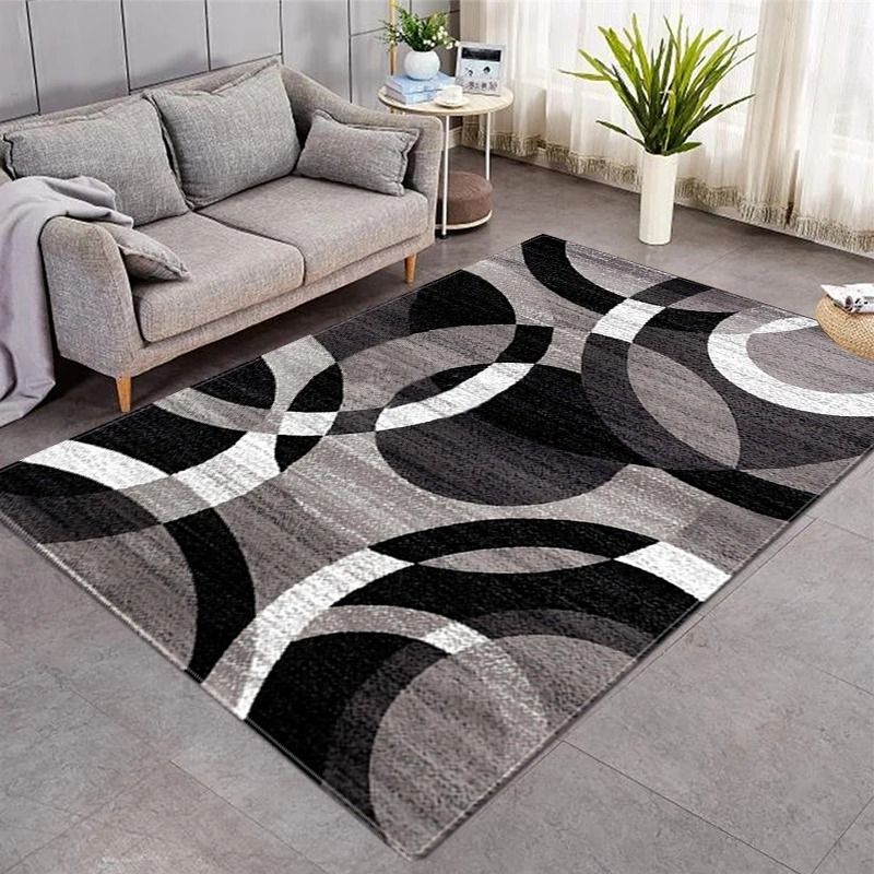 7 by 10 Extra Large Rugs For Living Room Living Room Carpet Living Room Yellow Carpet Feather Abstract Pattern Carpet Bedroom Durable 100X160Cm Outdoor Rugs